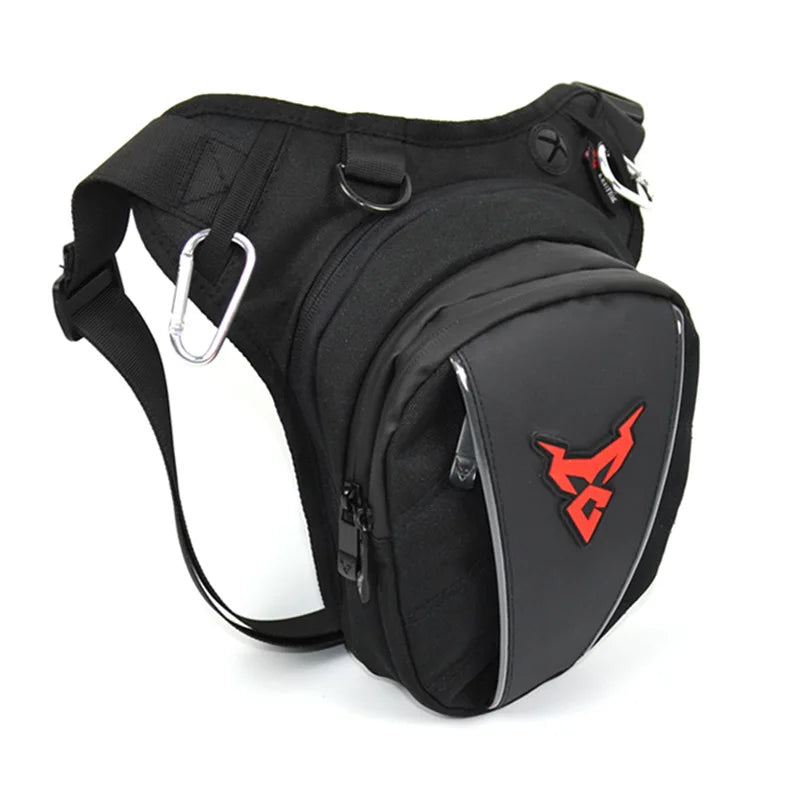 Bolsa de cintura caída para motocicleta