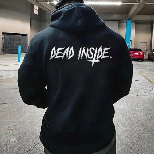 Sudadera “Dead Inside” – Edición Shadow Core