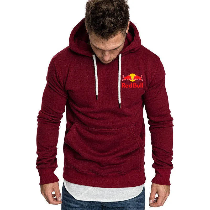Sudadera “Redline Bull” – Fuel Your Ride