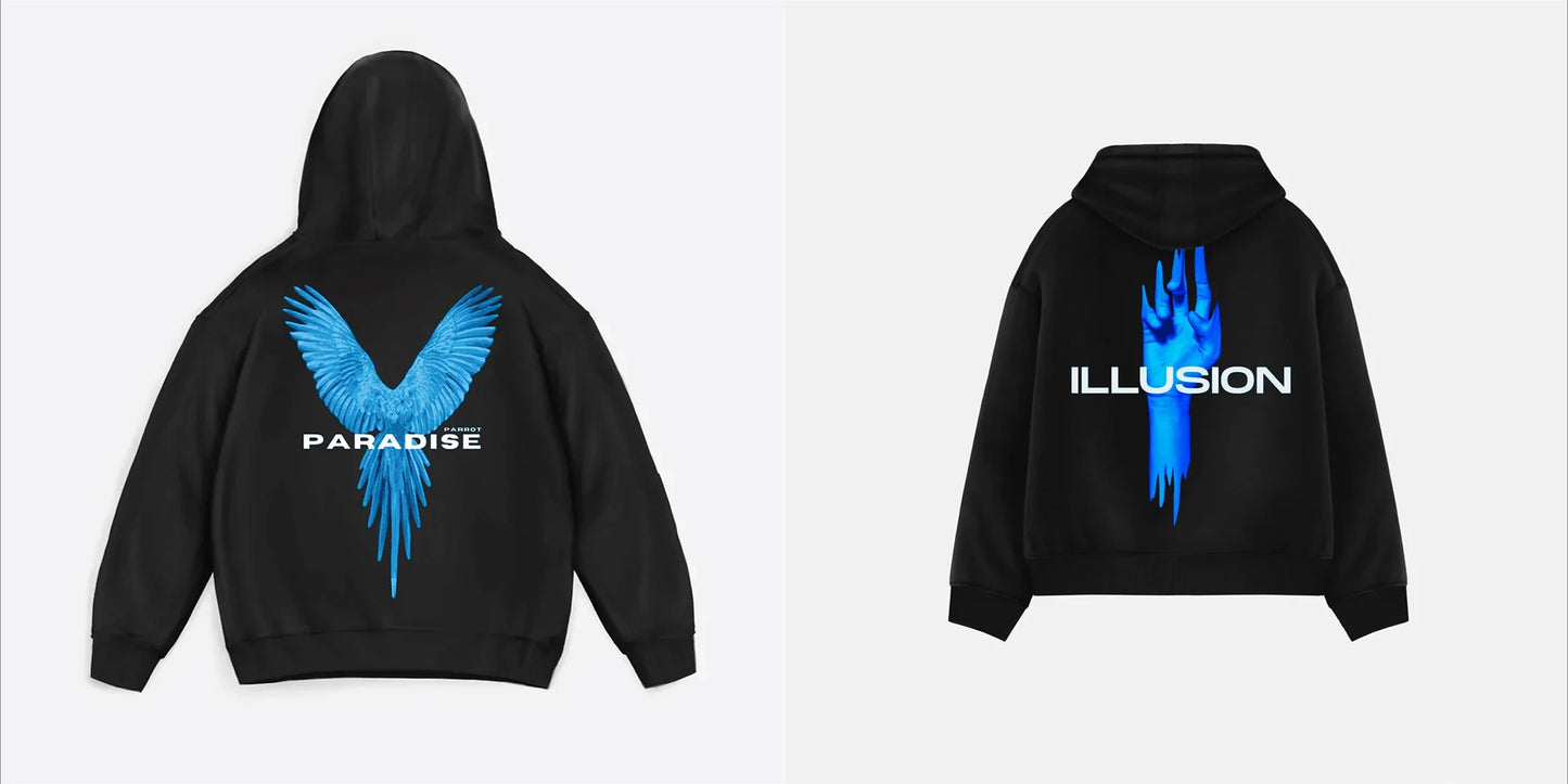 Sudadera oversize con capucha