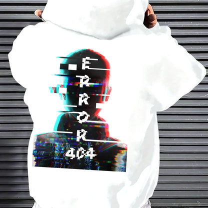 Sudadera “404 Human Not Found” – System Error Edition